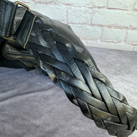 Jas M.B. London Black Leather Hobo Bag - Picture 11 of 15